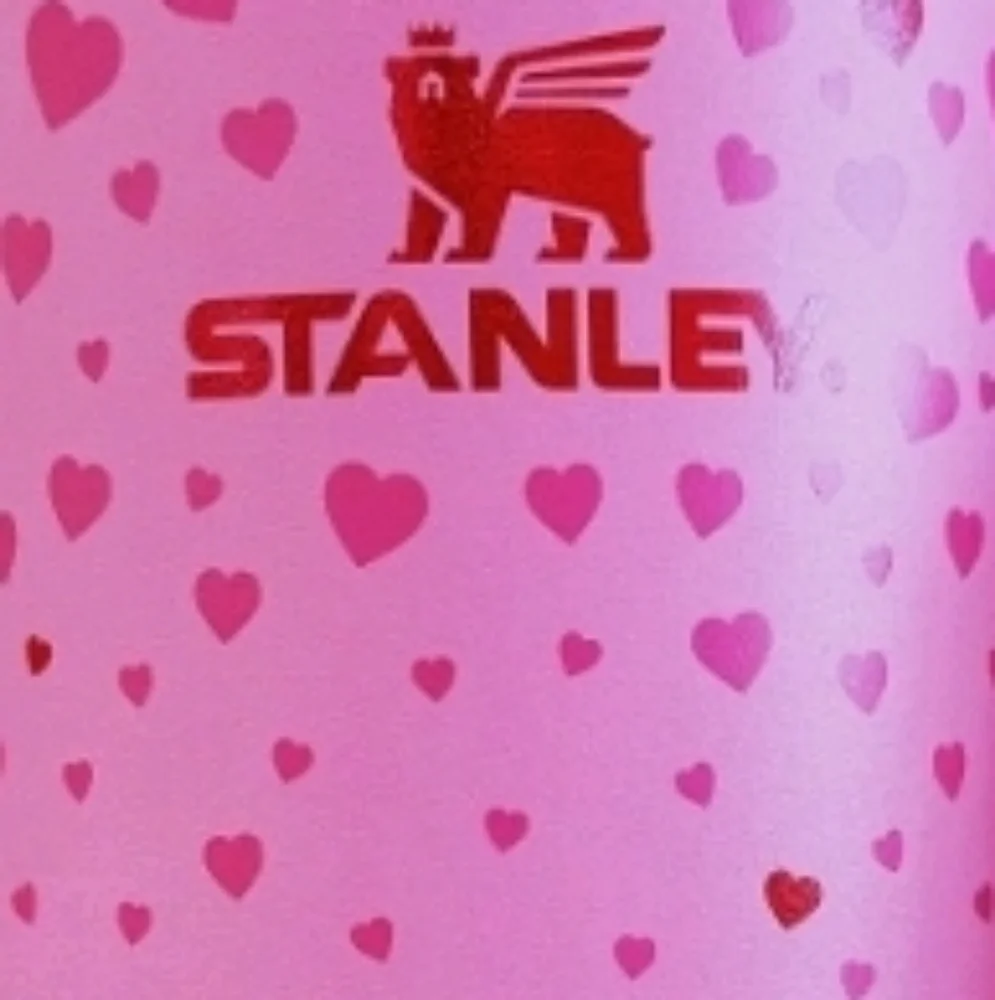 NWT 🎀 Heart Valentine Day Pink & Red Stanley 💕 NWT - Picture 8 of 10
